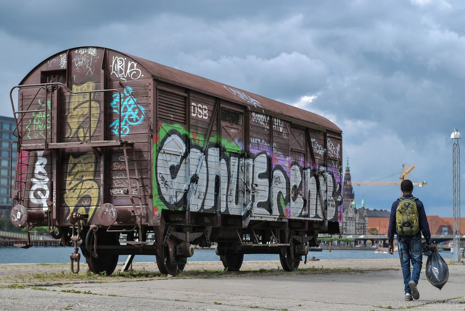 Copenhagen Graffiti Train